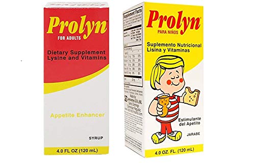 1-Prolyn Jarabe Adultos/Syrup for Adults 4oz and Kids 4oz