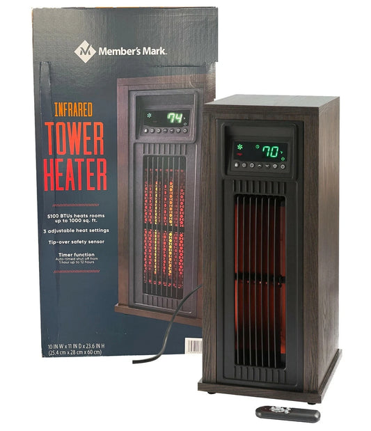 Infrared Tower space  Heater with Oscillation